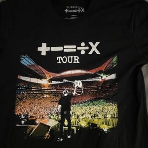 Official Ed Sheeran Mathematics World Tour Shirt